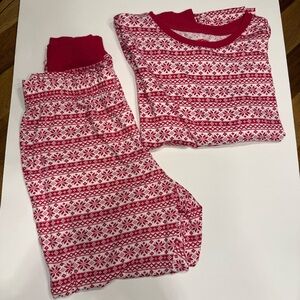 Jammies for your Families Red and White Women’s Pajamas